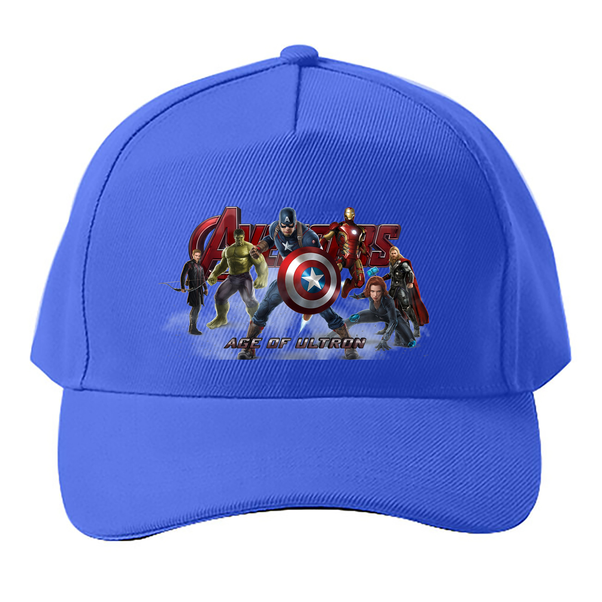 （画像用） アベンジャーズ The Avengers ベースボールキャップ 綿100％ 男女兼用 帽子 スポーツ